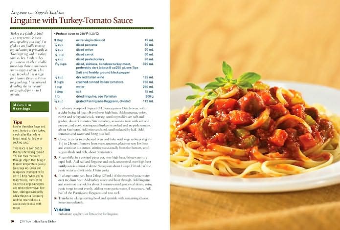 250 True Italian Pasta Dishes: Easy and Authentic Recipes