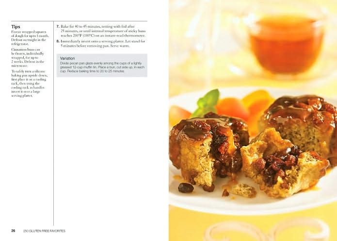 250 Gluten-Free Favorites: Includes Dairy-Free, Egg-Free and White Sugar-Free Recipes