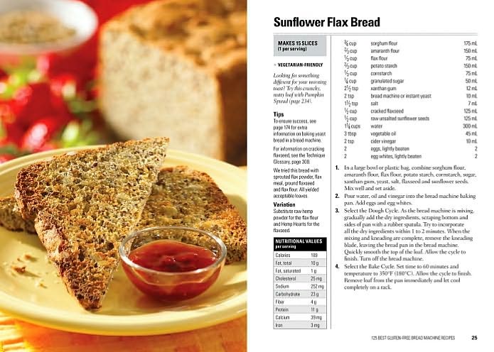 125 Best Gluten-Free Bread Machine Recipes