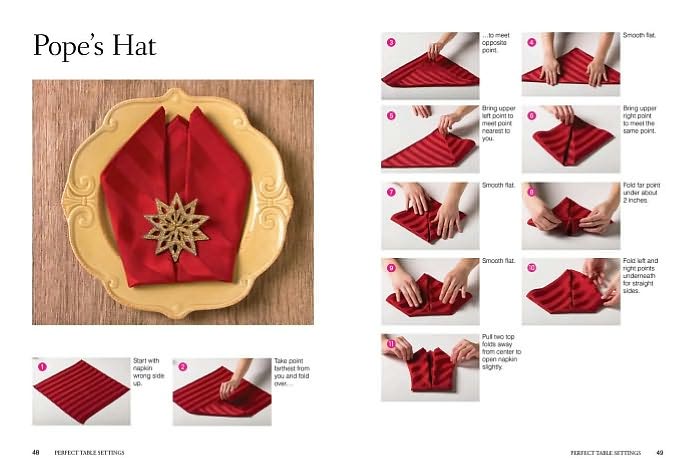 Perfect Table Settings: Hundreds of Easy and Elegant Ideas for Napkin Folds and Table Arrangements