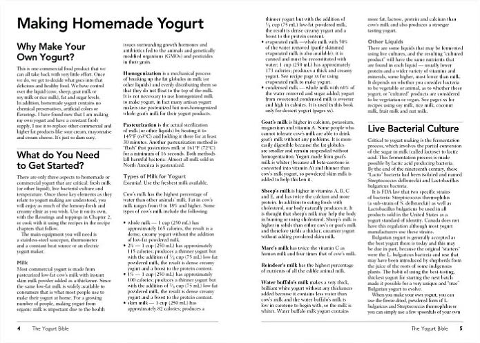 The Yogurt Bible
