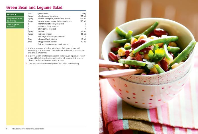 The Vegetarian Kitchen Table Cookbook: 275 Delicious Recipes