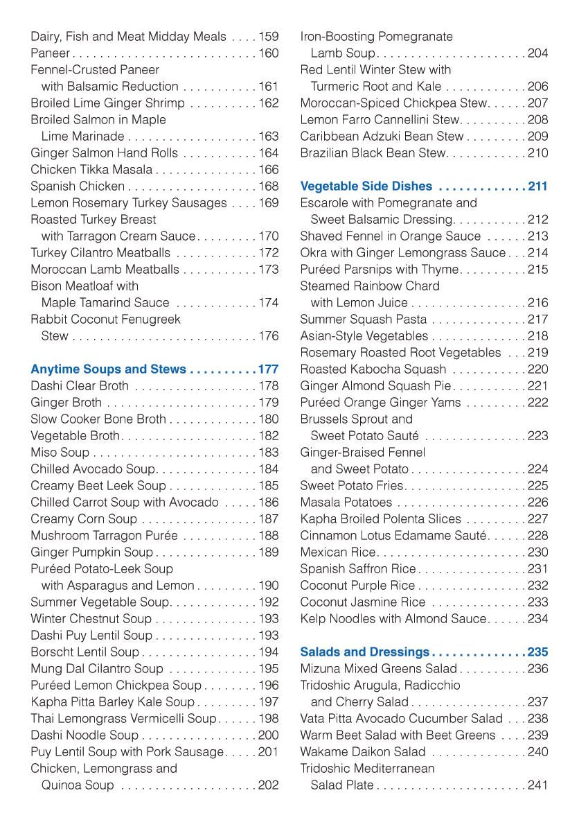 The Essential Ayurvedic Cookbook: 200 Recipes for Wellness