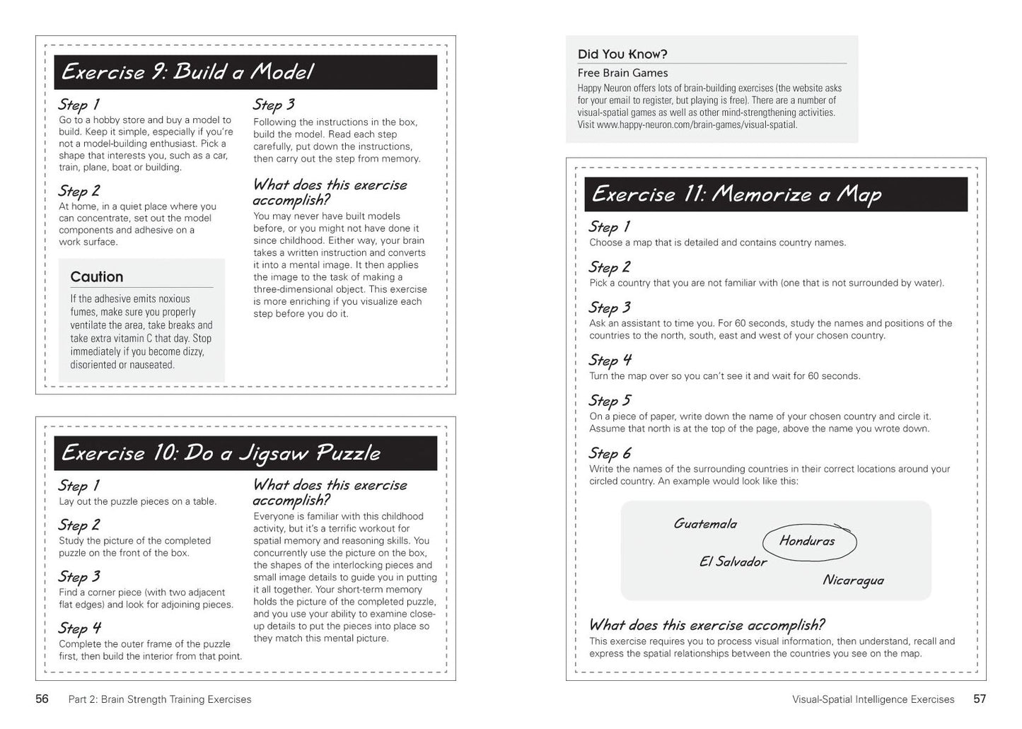 The Complete Brain Exercise Book: Train Your Brain - Improve Memory, Language, Motor Skills and More