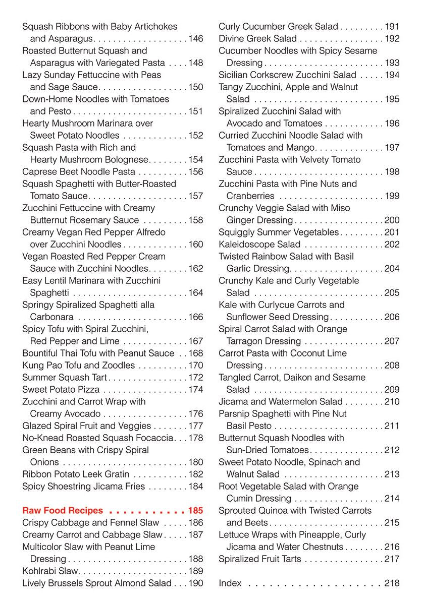 150 Best Spiralizer Recipes