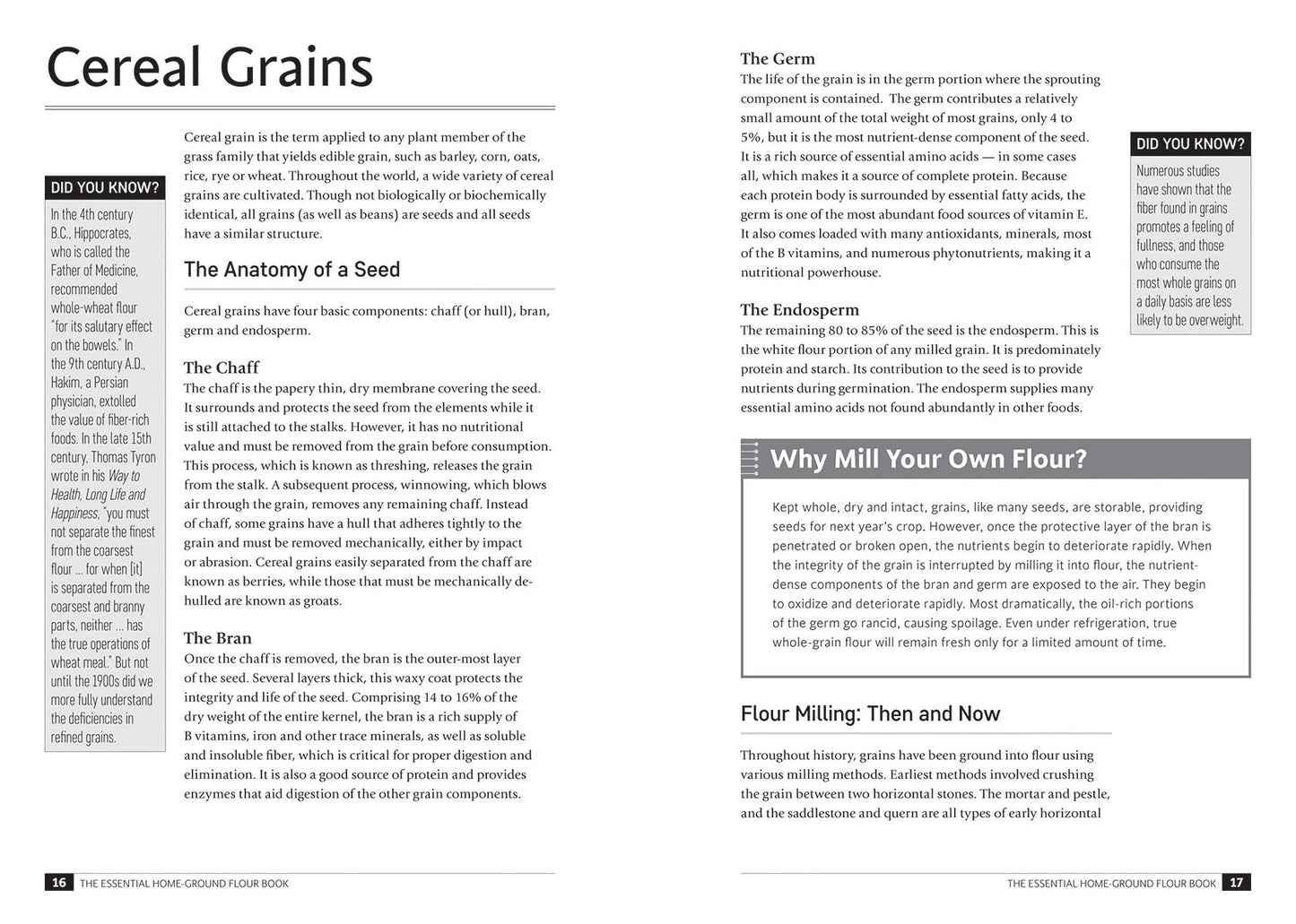The Essential Home-Ground Flour Book: Learn Complete Milling and Baking Techniques, Includes 100 Delicious Recipes