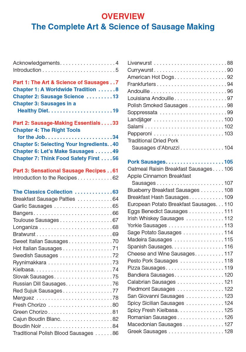 The Complete Art and Science of Sausage Making: 150 Healthy Homemade Recipes from Chorizo to Hot Dogs