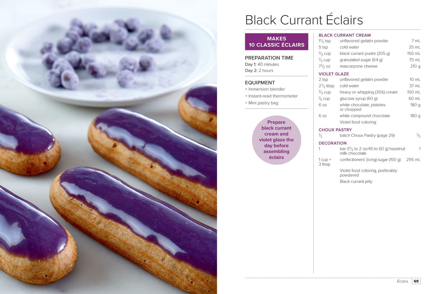 Eclairs: Easy, Elegant and Modern Recipes