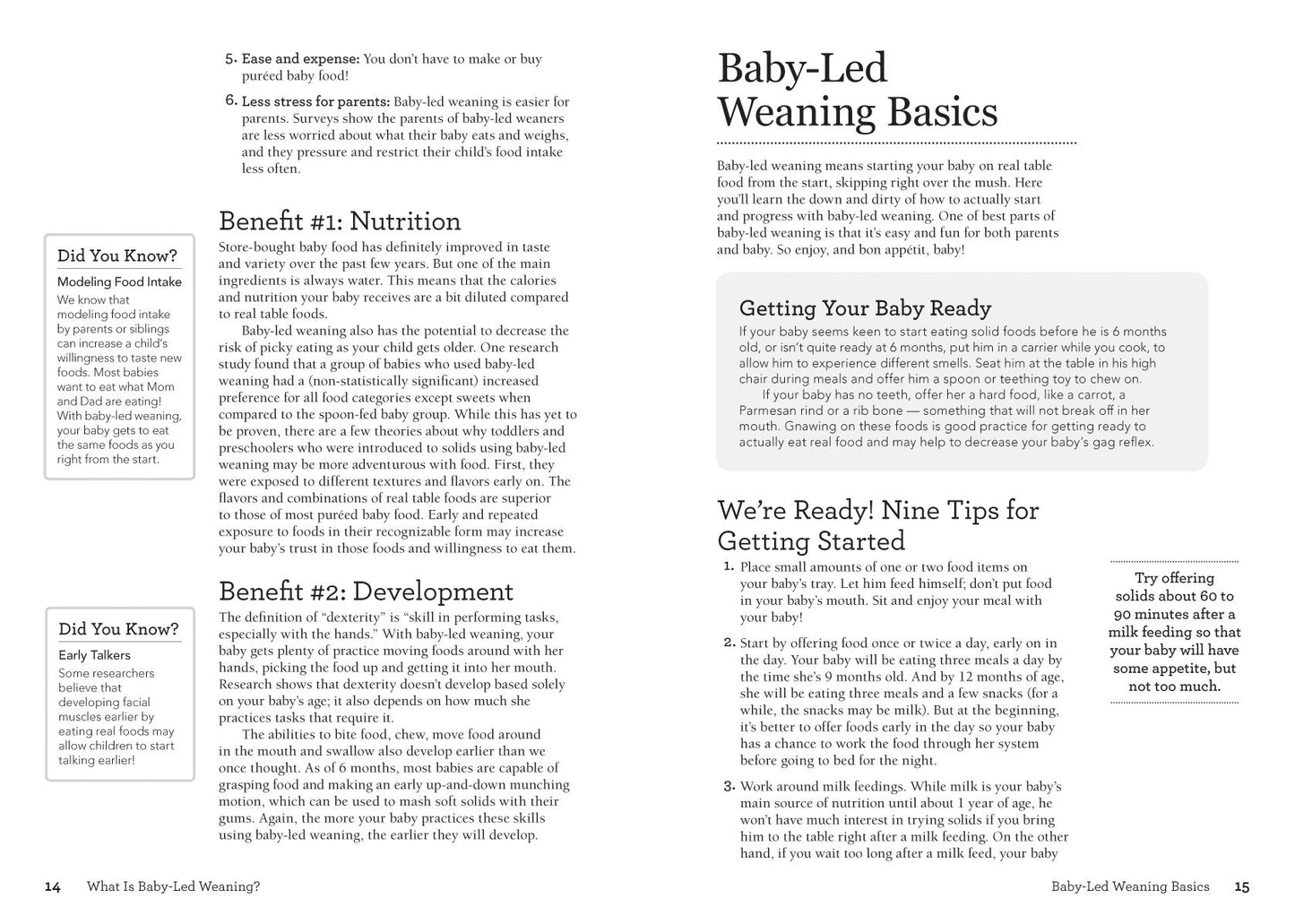 The Parents' Guide to Baby-Led Weaning: With 125 Recipes
