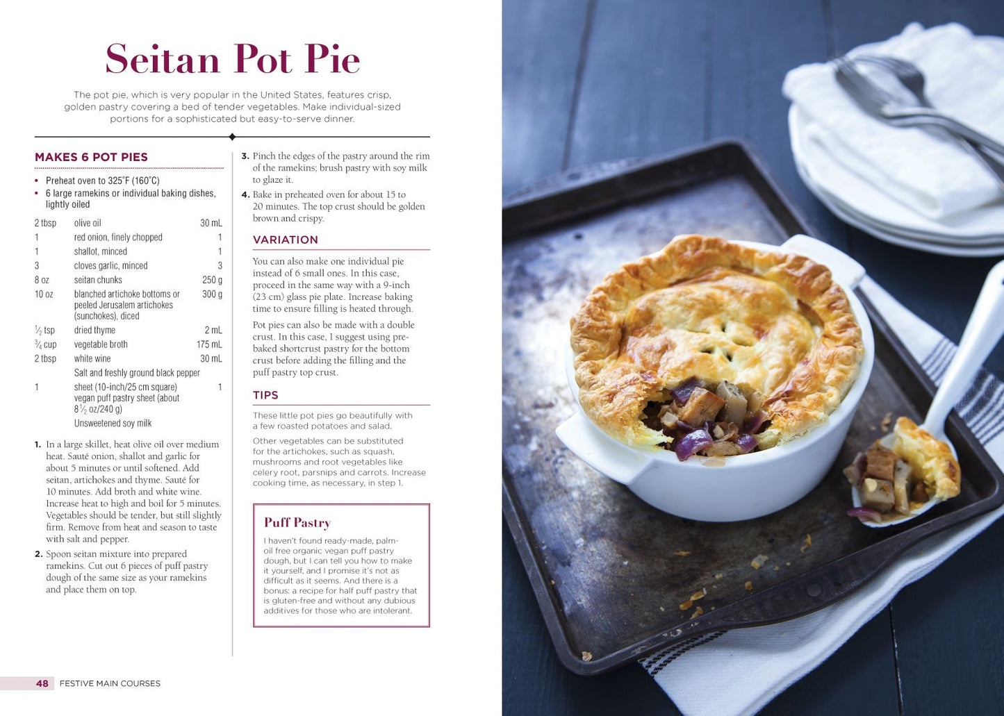 The Vegan Holiday Cookbook: From Elegant Appetizers to Festive Mains and Delicious Sweets