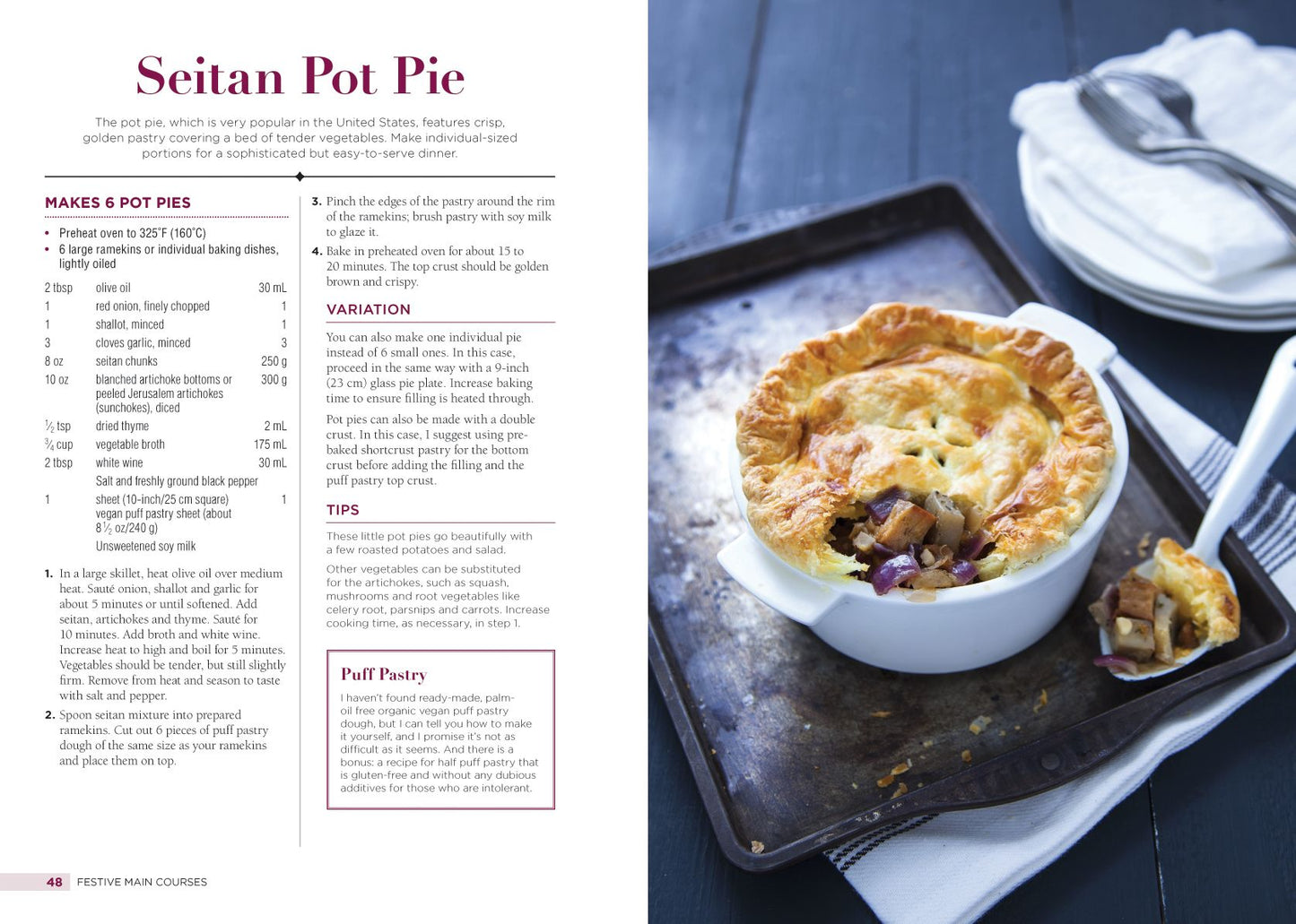 The Vegan Holiday Cookbook: From Elegant Appetizers to Festive Mains and Delicious Sweets