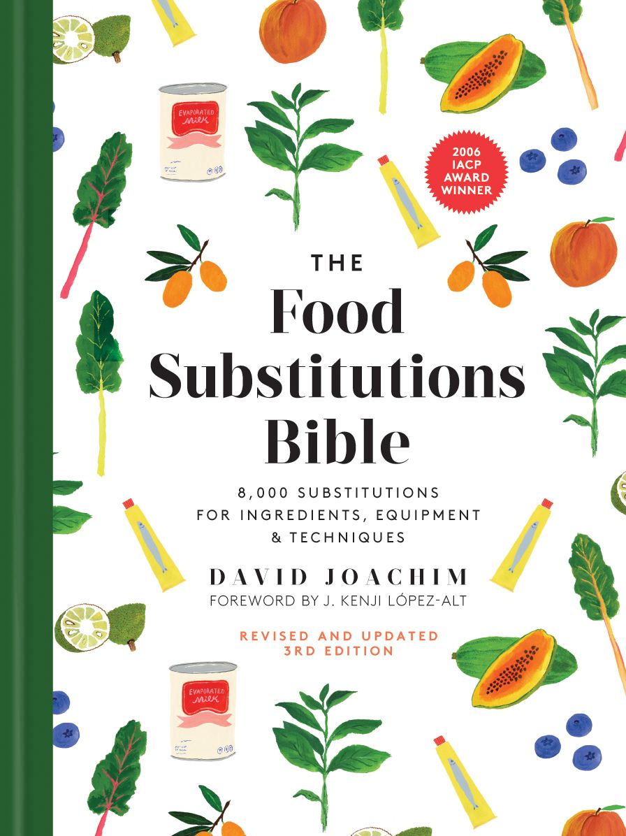 The Food Substitutions Bible: 8,000 Substitutions for Ingredients, Equipment & Techniques