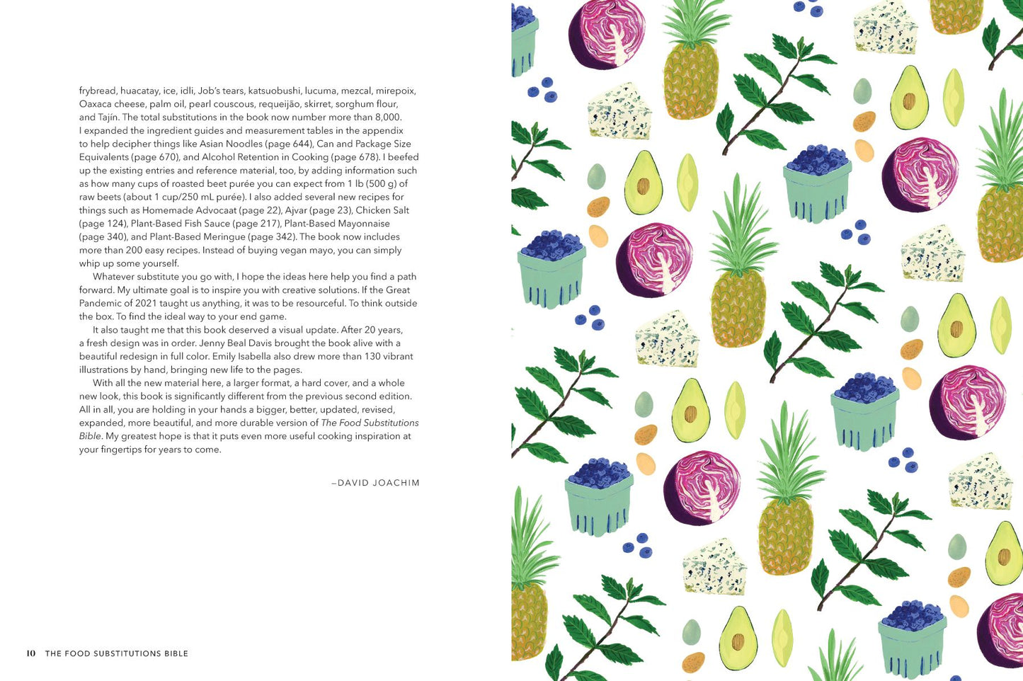 The Food Substitutions Bible: 8,000 Substitutions for Ingredients, Equipment & Techniques