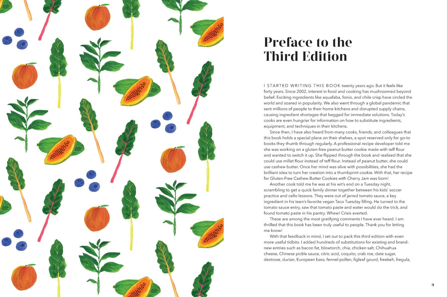 The Food Substitutions Bible: 8,000 Substitutions for Ingredients, Equipment & Techniques