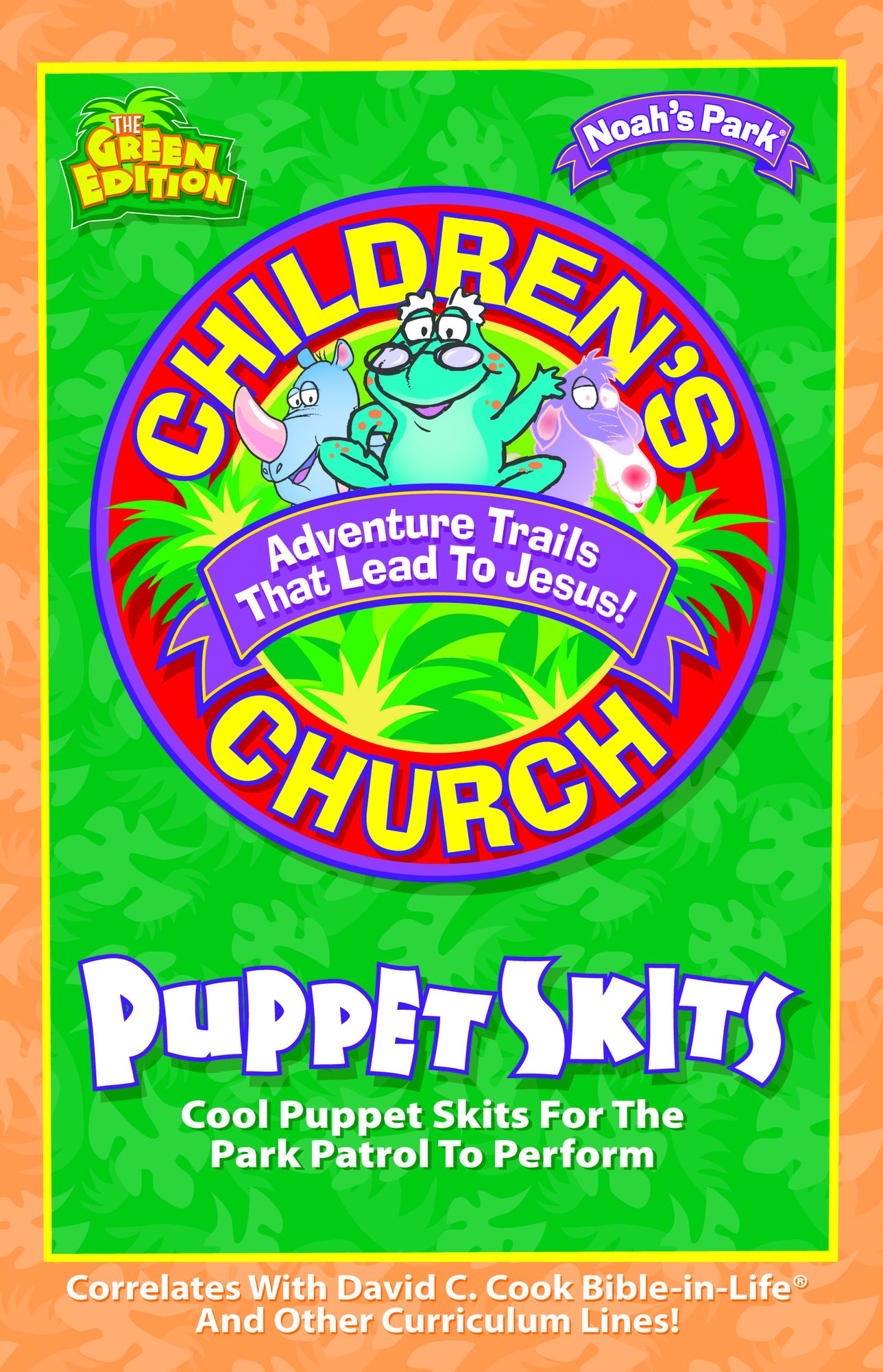 Noah's Park Children's Church Puppet Skits: Green Edition