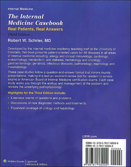 The Internal Medicine Casebook: Real Patients, Real Answers