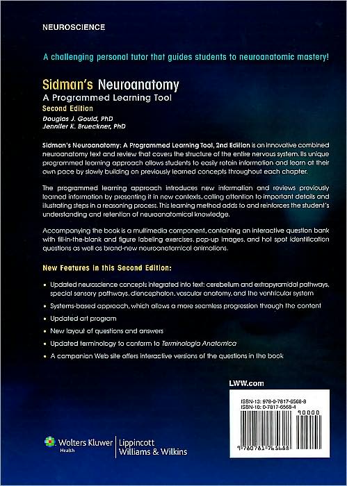 Sidman's Neuroanatomy: A Programmed Learning Tool