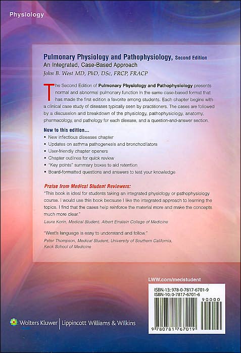 Pulmonary Physiology and Pathophysiology: An Integrated, Case-Based Approach