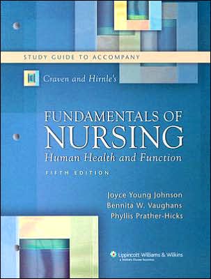 Study Guide To Accompany Carven And Hirnle's Fundamentals Of Nursing Humasn Health And Function
