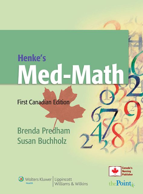 Henke's Med-Math, First Canadian Edition