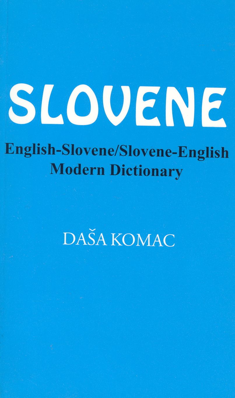 SLOVENE-ENG,E-SL MOD DICT