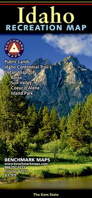 Idaho Recreation Map
