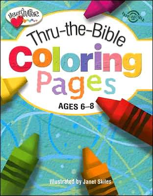 THRU/BIBLE COLORING PAGES 6-8