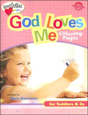GOD LOVES ME COLORING PAGES