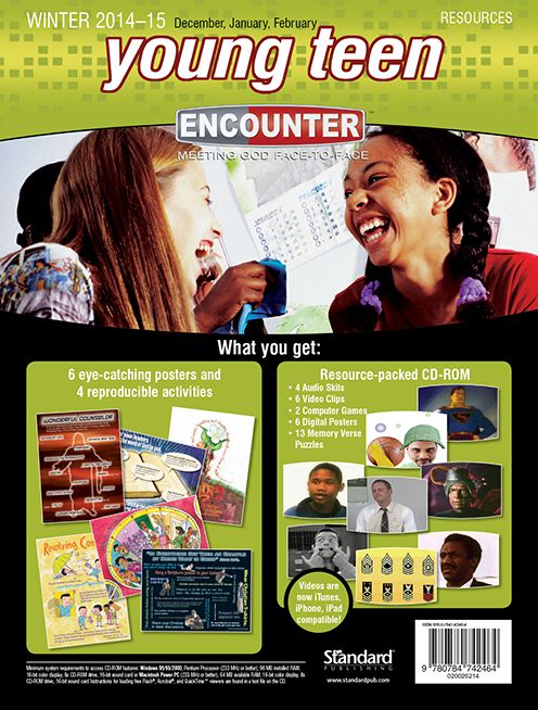 Young Teen Resources-Winter 2014-2015