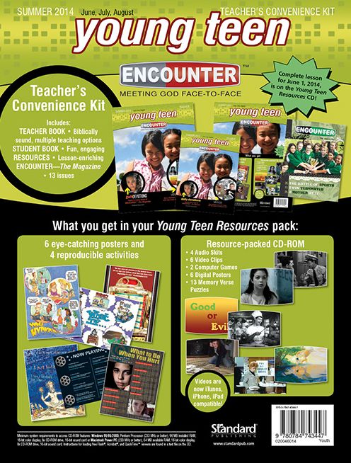 Young Teen Teacher's Convenience Kit--Summer 2014