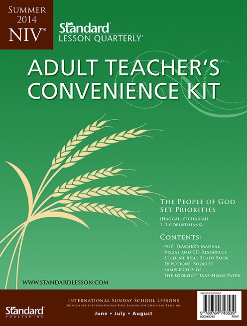 NIV Adult Teacher's Convenience Kit--Summer 2014