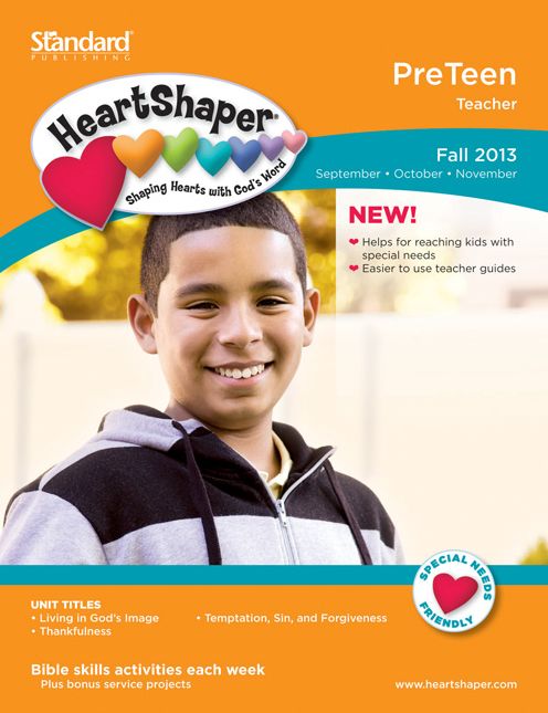 PreTeen Teacher-Fall 2013