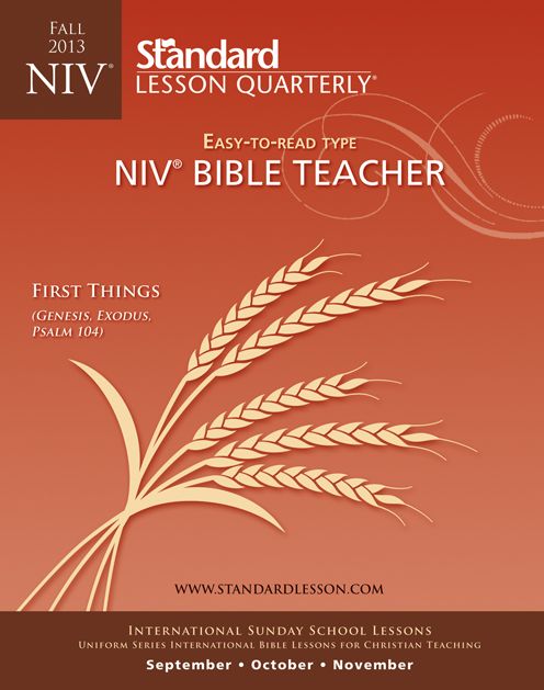 NIV Bible Teacher-Fall 2013