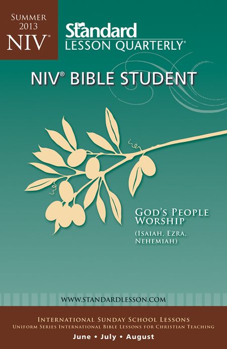 NIV Bible Student-Summer 2013