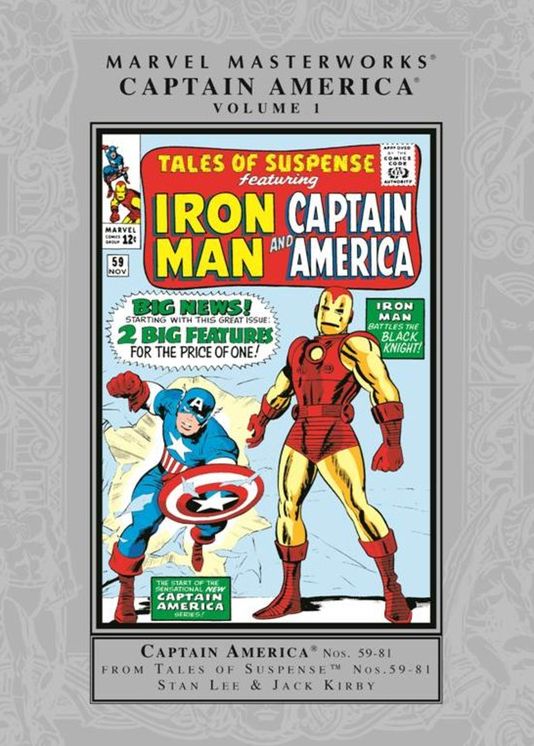 Marvel Masterworks: Captain America Volume 1 (New Printing)