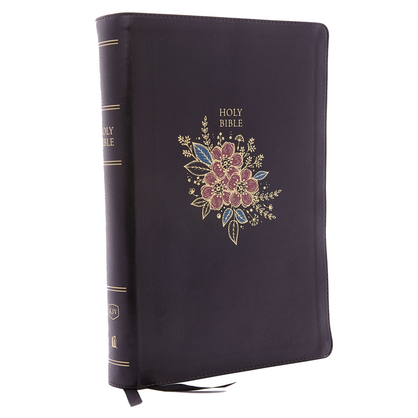 KJV, Deluxe Reference Bible, Super Giant Print, Imitation Leather, Black, Indexed, Red Letter Edition