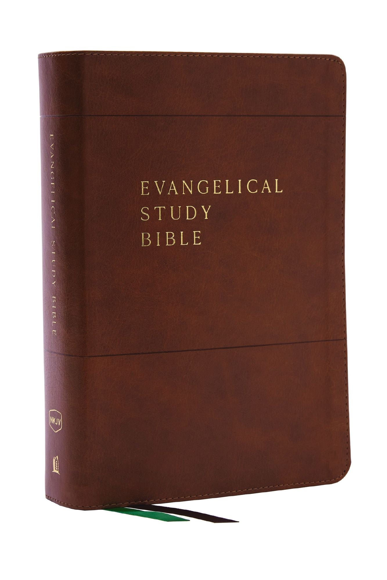 Nkjv, Evangelical Study Bible, Leathersoft, Brown, Red Letter, Thumb Indexed, Comfort Print: Christ-Centered. Faith-Building. Mission-Focused.