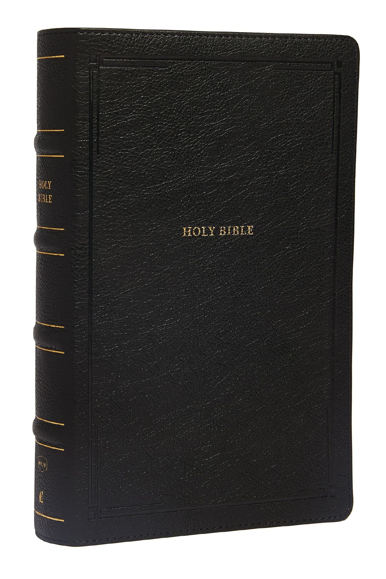 Nkjv, Reference Bible, Personal Size Large Print, Leathersoft, Black, Red Letter Edition, Comfort Print: Holy Bible, New King James Version