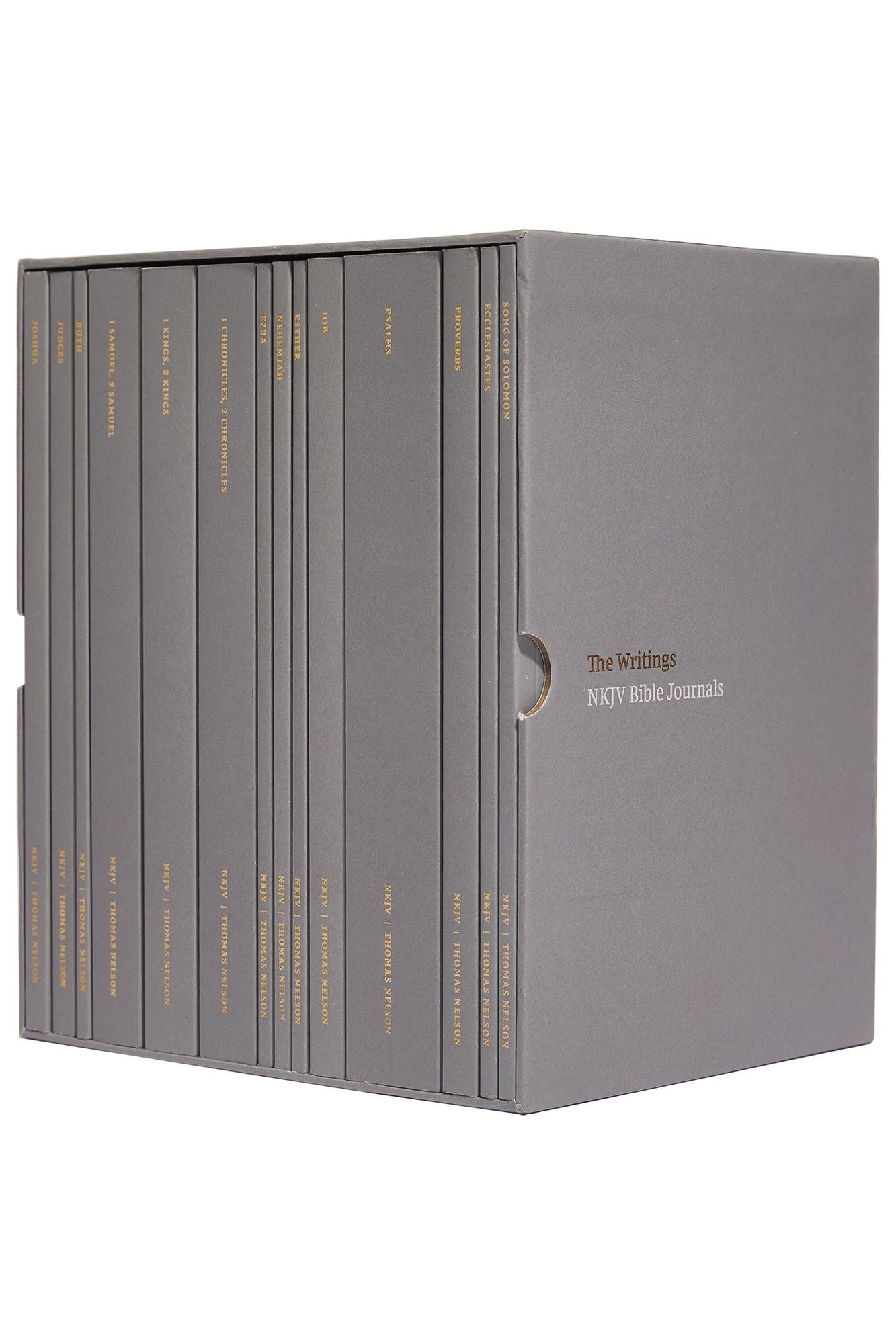 NKJV Scripture Journals - The Writings Box Set: Holy Bible, New King James Version
