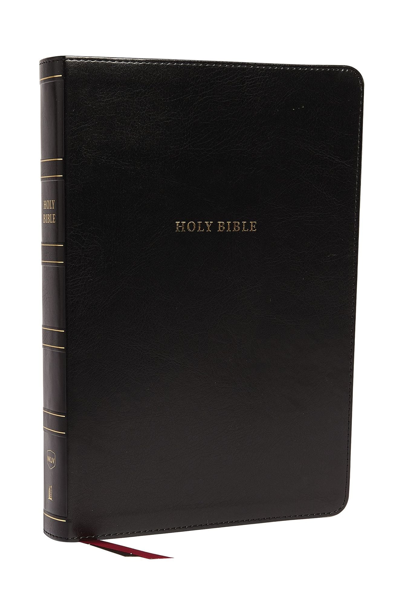 Nkjv, Reference Bible, Super Giant Print, Leathersoft, Black, Red Letter Edition, Comfort Print: Holy Bible, New King James Version