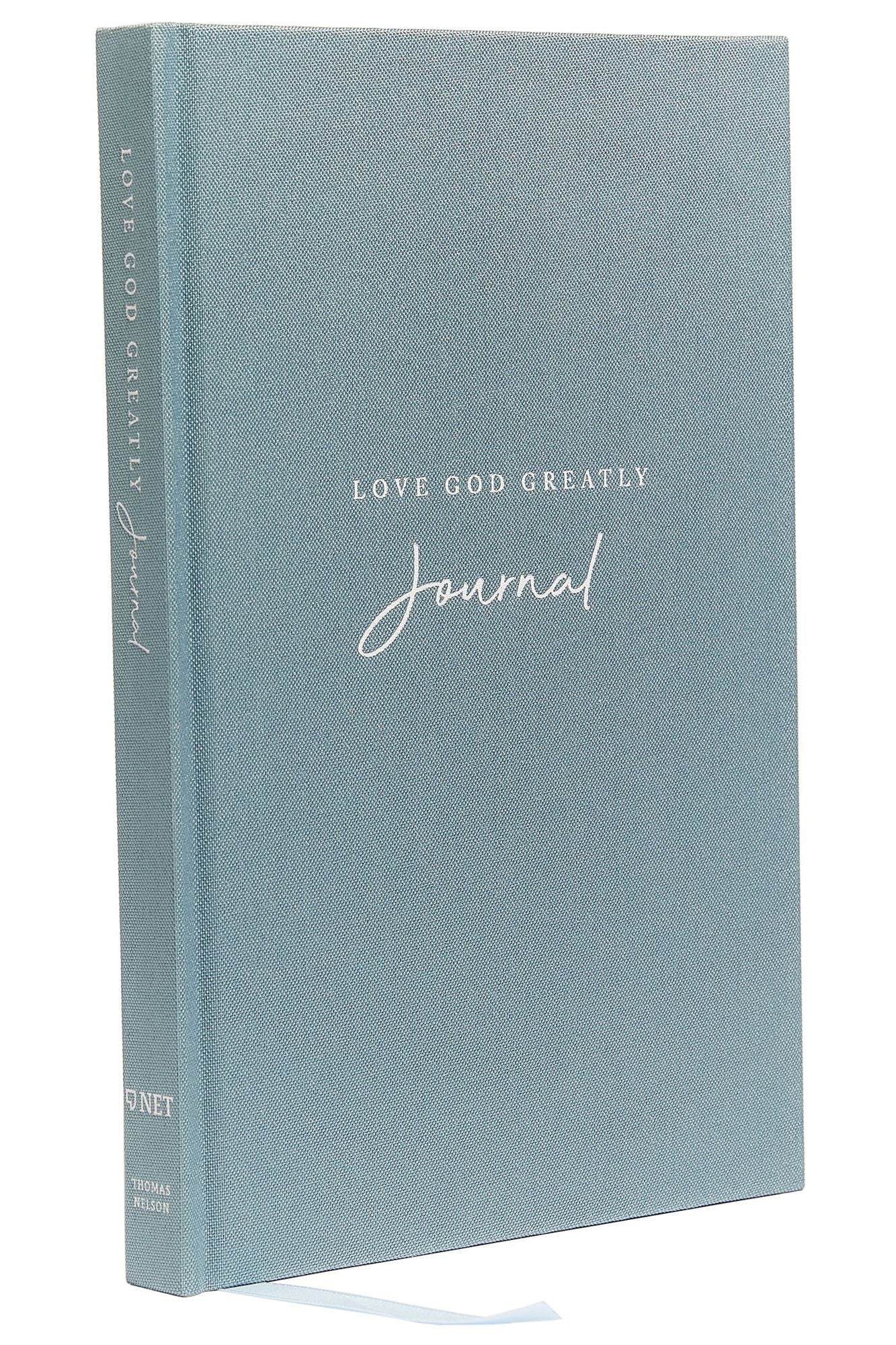 Net, Love God Greatly Journal, Cloth Over Board, Comfort Print: Holy Bible
