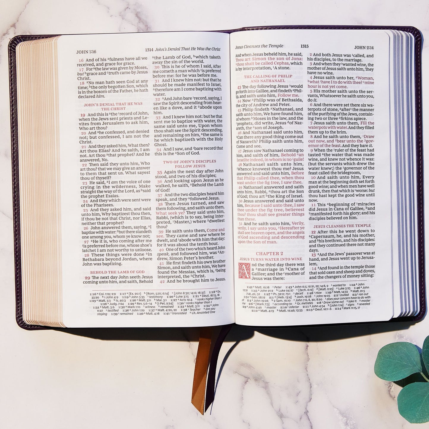Kjv, Sovereign Collection Bible, Personal Size, Leathersoft, Brown, Red Letter Edition, Comfort Print: Holy Bible, King James Version