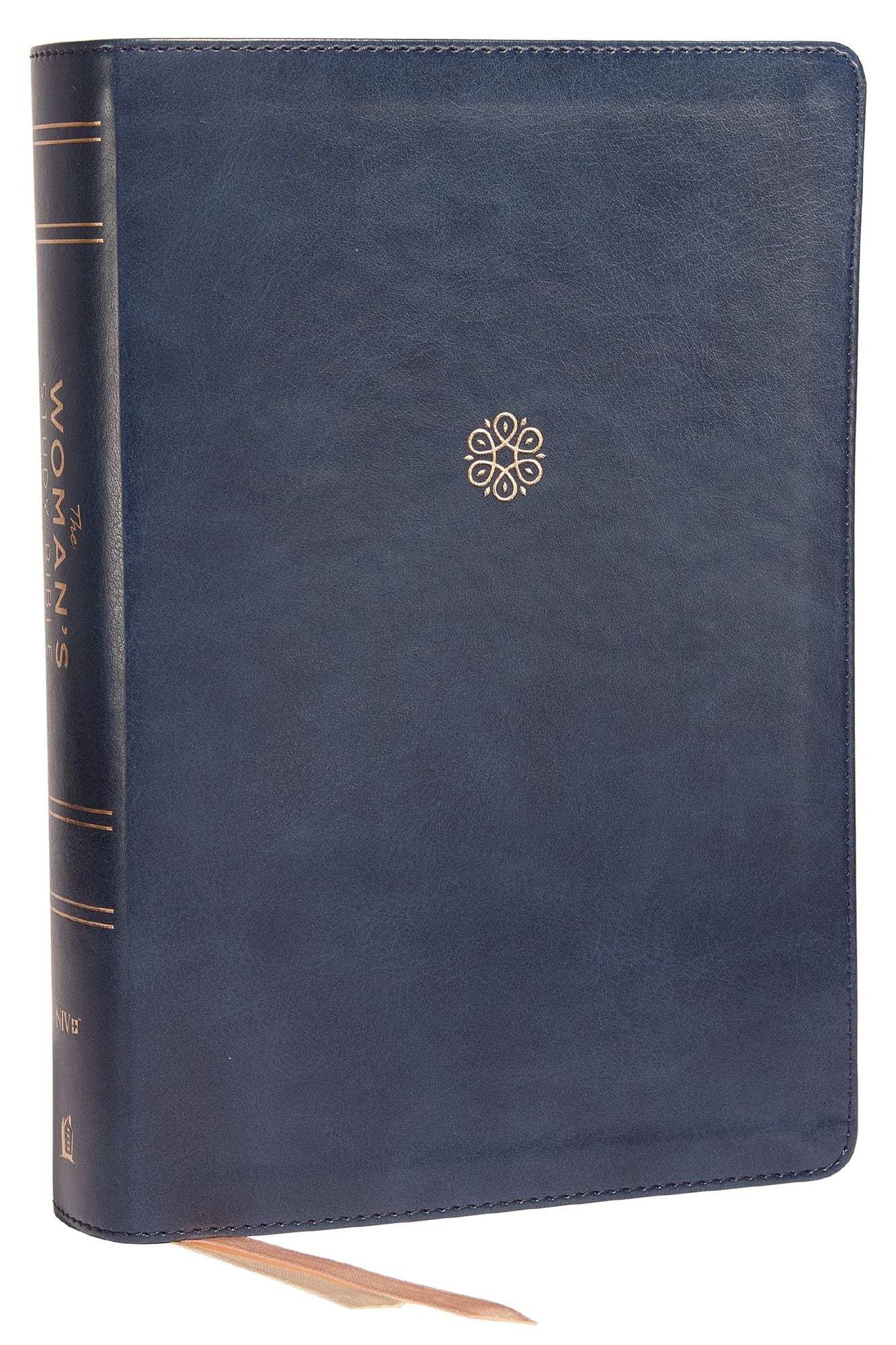 Niv, the Woman's Study Bible, Leathersoft, Blue, Full-Color, Thumb Indexed: Receiving God's Truth for Balance, Hope, and Transformation
