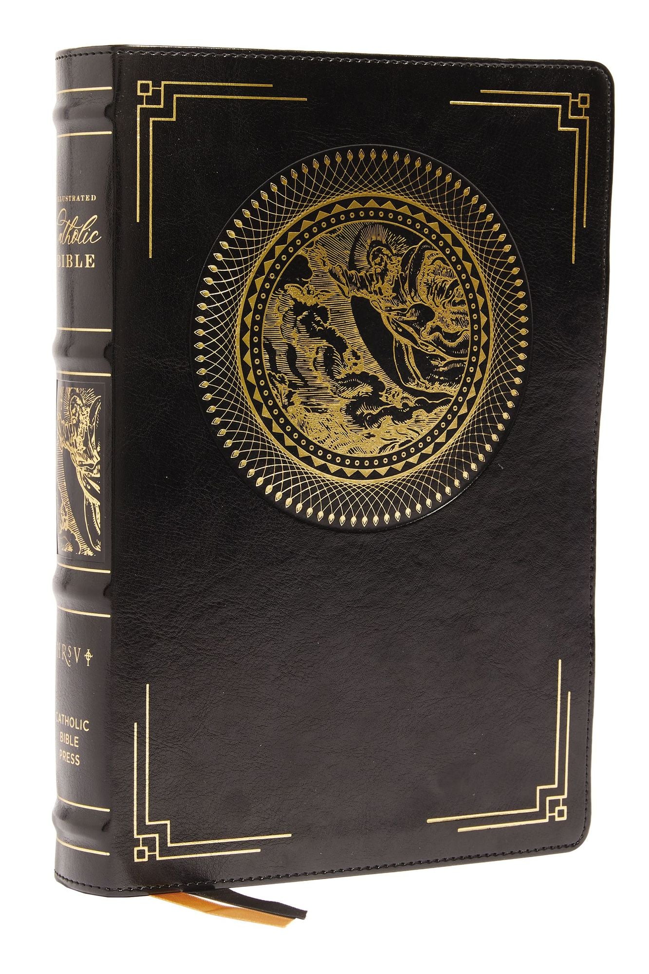 Nrsvce, Illustrated Catholic Bible, Leathersoft, Comfort Print: Holy Bible