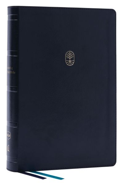 Nkjv, Encountering God Study Bible, Leathersoft, Black, Red Letter, Comfort Print: Insights from Blackaby Ministries on Living Our Faith