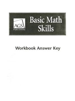 Basic Math Skills Workbook Answer Key
