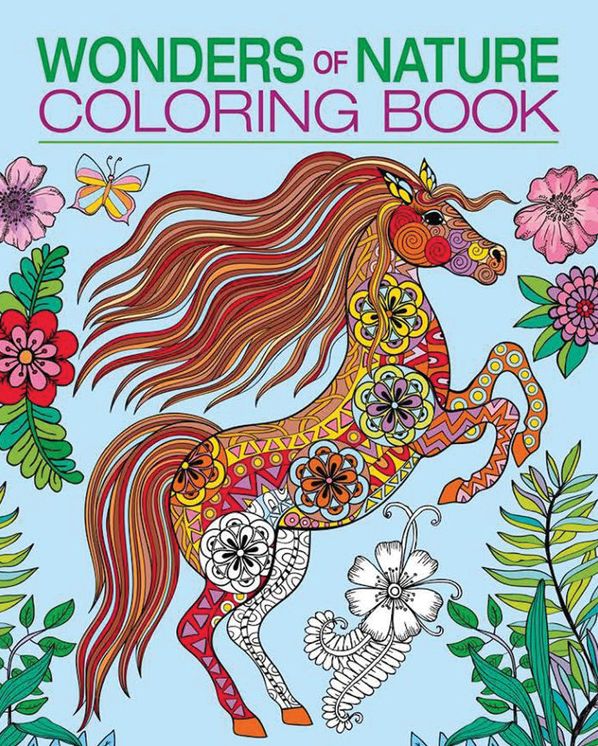 Wonders of Nature Coloring Book