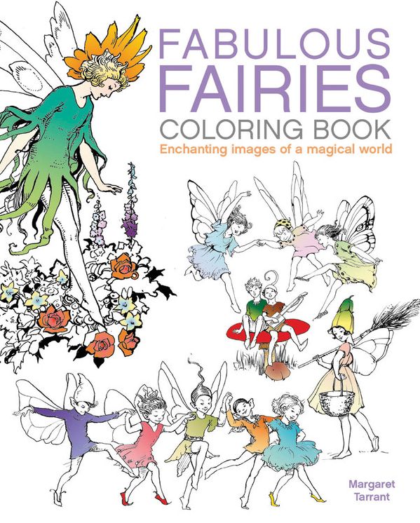 Fabulous Fairies Coloring Book: Enchanting Images of a Magical World