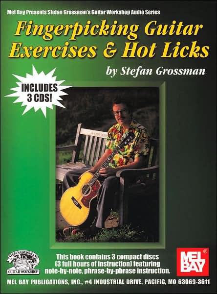 Fingerpicking Guitar Exercises and Hot Licks: Book and 3 CD Set