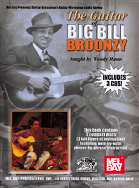 Guitar of Big Bill Broonzy Book and 3 CD Set
